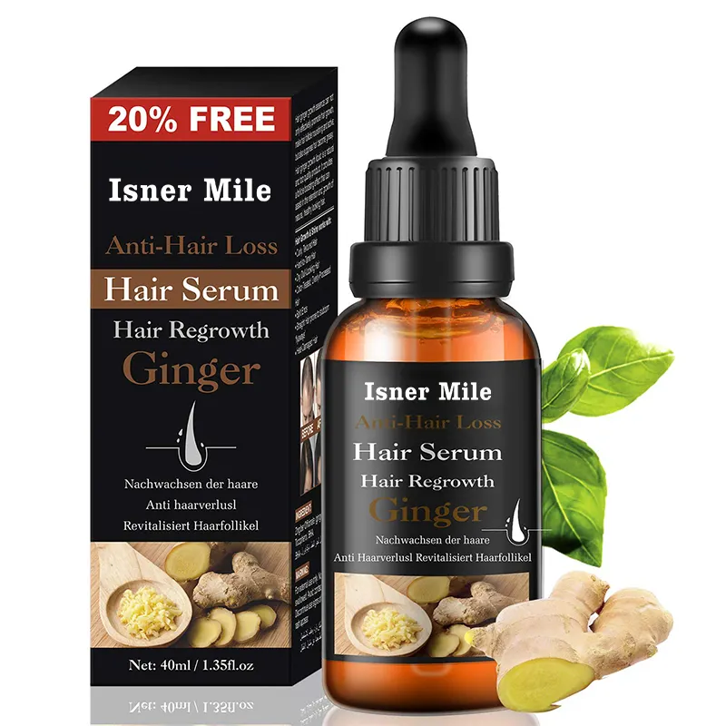 Wholesale Private Label Organic Anti Hair Loss Hair Growth Oil Serum Drop For Women Men