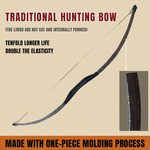 Hi Top – arc recourbé noir 40lbs, tir à l'arc, chasse, jeu de tir, jeu de sang, tir à l'arc, arc cheval recourbé à vendre - Product Image 2