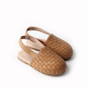 Nouvelles chaussures d'été pour enfants garçons filles sandales en cuir tissées à la main pantoufles - Product Image 1