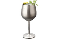 Verre à cocktail Martini en acier inoxydable 304 de 500 ml, gobelet à vin écologique, tasses métalliques pour les boissons de mariage