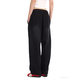 <span class=keywords><strong>Pantaloni</strong></span> da <span class=keywords><strong>donna</strong></span> in maglia a gamba larga, vestibilità ampia, personalizzabili, lunghi, casual, all'ingrosso - Product Image 5