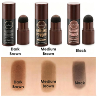 Poudre de couleur instantanée pour cheveux, marque privée, pour couvrir les racines grises, retouche naturelle de la ligne des cheveux, pour une dissimulation rapide