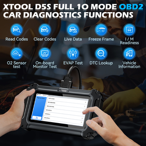 D5s רכב סורק כלי אבחון קוד קורא מנוע Analyzer 12v <span class=keywords><strong>obdii</strong></span> לאבחן מכונה עבור כל המכוניות - Product Image 6