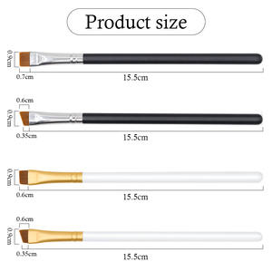 <span class=keywords><strong>Brocha</strong></span> de maquillaje individual de pelo de nailon de ultra alta calidad, cantidad de pedido bajo, diseño personalizado, <span class=keywords><strong>brocha</strong></span> ultrafina para cejas 212, <span class=keywords><strong>brocha</strong></span> correctora - Product Image 6