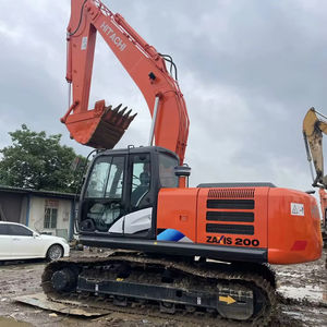 Excavador usado de alta calidad Hitachi ZX200 excavadora mediana máquina de construcción excavadora ZX120 ZX130 ZX240 con Venta barata - Product Image 1