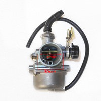 C100 C110 19mm Carb PZ19 Carburateur Câble Starter pour 70cc 90cc 110cc 125cc ATV,Dirt Bike Moteur Horizontal
