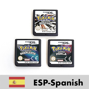 Cartouche de jeu ESP Spanish Pearl Diamond Platinum Ds pour Ds 2ds nds - Product Image 1