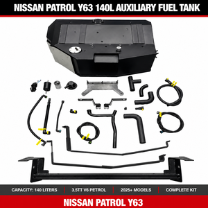 Neuer Langstrecken-FK-Kraftstofftank 138L/140L Zusatztank für Patrol Y63 3.5TT 2025 Aluminiumlegierung 4x4 Wüsteneinsatz SUV - Product Image 2