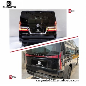 Kit carrosserie Shengyu PP pour Toyota Hiace 2018+ - Mise à niveau au style <span class=keywords><strong>Kaiser</strong></span> |   Installation facile | |   Haute qualité |   OEM - Product Image 2