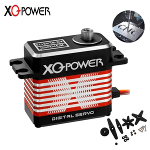 XQ-Power High Torque Robot Servo Metal Gear Moteur sans noyau Servo numérique pour RC Robotic <span class=keywords><strong>Arduino</strong></span> RC Loisirs Voiture Bateau Hélicoptère - Product Image 2