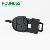 Codificador de Volante MPG Roundss OEM de Alta Precisión, 4/6 Ejes, 100ppr, Montaje Directo, 600r/min, DC5V-26V para Siemens, FANUC, GSK, Mitsubishi