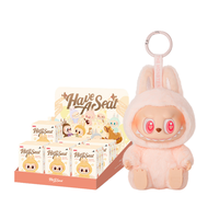 PopMart Original Blind Box Plush Toys - Figurines miniatures en peluche sur le thème des animaux, boîte mystère à collectionner