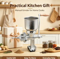 Nouvelle Offre Promotionnelle : Moulin à Grains Manuel Sans Électricité, Poudre 0,5-2mm, Broyeur Économique pour Petits Éleveurs au Ghana