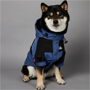 Chaqueta de Plumón para Perro Azul Denim Estilo Americano, Marca de Moda, Resistente al Viento y a la Lluvia, Talla Grande, para Invierno y Primavera, Impermeable Estilo <span class=keywords><strong>North</strong></span> <span class=keywords><strong>Face</strong></span> - Product Image 2