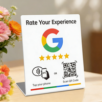 Cartes de paiement, cartes de revêtement, cartes sociales, vente en gros, affichage NFC sur table, panneau indicatif de lecture de code QR, panneau signalétique de code QR