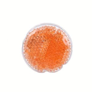 Compresas de Gel Frío/Caliente Reutilizables con Perlas de Agua Redondas de Diseño Personalizado, para Alivio del Dolor, Material de PVC, 10x10cm, Gelking - Product Image 2