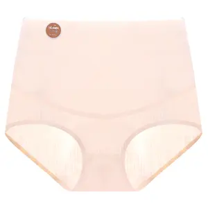 Article très vendu en usine : Culottes de maternité taille haute en pur coton, confortables et respirantes, sans coutures, grandes tailles - Product Image 5