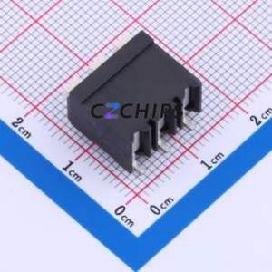 JL212R-SMT-50003BP1 Spring Terminal Block SMD,P=5mm Connector ( Construction: 1x3P )( Pitch: 5mm )( Color: Black ) - Product Image 2