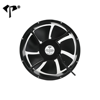Ventilateur axial sans balais DC 25489, 254*254*89mm, 24V 48V, grand ventilateur de refroidissement industriel pour équipement de cabinet