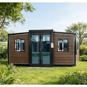 Maison <span class=keywords><strong>mobile</strong></span> à double aile, abri d'urgence fiable, reconstruction post-catastrophe, rétablissement des réfugiés - Product Image 2