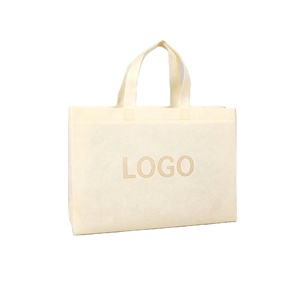 Promotional <b>Cheap</b> SH Brand Recyclable Plain Non-woven Tote <b>Bag</b> with Reinforced Handle Shoulder Strap for Outdoor Use - Product Image 1