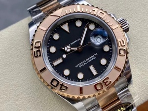 Montre de yacht mécanique étanche 40mm CleanF 126622 en acier 904l 3235 mouvement de plongée deux tons en or rose de qualité supérieure - Product Image 6