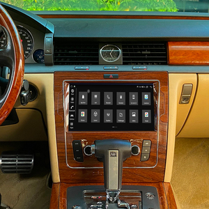 10英寸桃木面板原装汽车音响主机即插即用安卓播放器音频兼容大众辉腾2008~2010 - Product Image 5