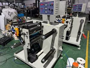 LFQ-320 CuộN để cuộn dính nhãn giấy, phim, nhôm lá Nhãn dán nhãn rạch và tua máy nhà máy kho - Product Image 4