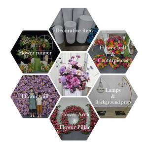 Arreglo de Flores Artificiales Promise, Mezcla de Rosas Moradas y Rosas Rosadas, Hecho a Mano, Realista, Decoración de Boda, Estilo Romántico y de Ensueño - Product Image 5