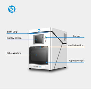 Machines de fraisage et de gravure dentaires à haute efficacité YR, 5 axes CNC CAD CAM, couronnes, bridges, équipement de laboratoire - Product Image 6