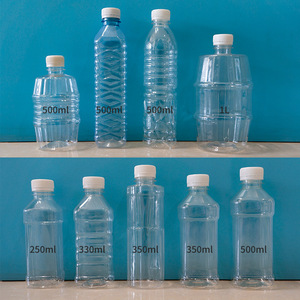 Customizable 250-500ml disposable mineral water <b>bottles</b>, juice, beverage, soda, rice <b>wine</b>, and mineral water <b>plastic</b> <b>bottles</b>. - Product Image 2