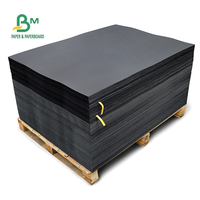 Size Custom Black Brown Gray White Paperboard 1mm 2mm Thick Cardboard Sheets