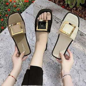 Sandales d'été personnalisées durables à bas prix pour femmes, vente en gros, sandales antidérapantes de haute qualité, couleurs assorties, sandales pour femmes - Product Image 3