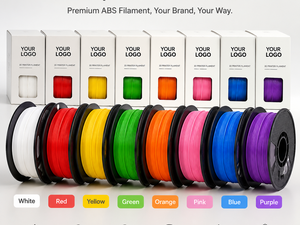 มีจำหน่ายแบบ OEM เส้นพลาสติก ABS ขนาด 1.75 มม. น้ำหนัก 1 กก. สำหรับเครื่องพิมพ์ 3 มิติ ทนความร้อน ได้รับการรับรอง หลายสี สำหรับ Prusa Engineering Moulding - Product Image 5