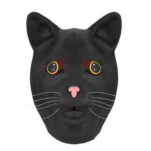 Mignon Chat Requin Raton Laveur <span class=keywords><strong>Âne</strong></span> Perroquet Chauve-Souris Rhino Latex Couvre-chef Masques de Fête pour Halloween Dance Bar - Product Image 3