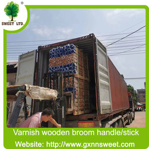 Manche de balai moderne américain le plus vendu, nouvelle arrivée, en bois, avec poils en nylon doux et pelle à poussière - Product Image 6