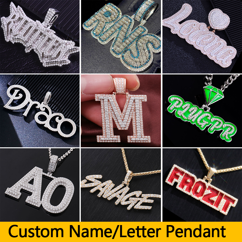 Design your own personalized letter-shaped pendant.