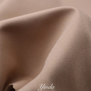 قماش مزدوج الطبقة من القطن والبوليستر مباشرة من المصنع لصناعة السترات والمعاطف والملابس - Product Image 2