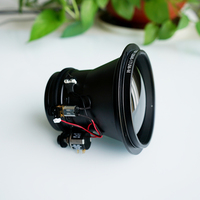 100mm F1.0 Motorized Focus Athermal LWIR Thermal Lens OEM for 640X480-17m Detector Night Vision