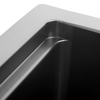 Vente en gros d'usine Éviers de cuisine en acier inoxydable 304 pour restaurant Hôtel Poste de travail moderne Lavabo avec accessoires OEM