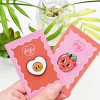 Badges de revers en métal personnalisés avec logo, émail souple ou dur, motifs animaux mignons, pour cadeaux et souvenirs en gros