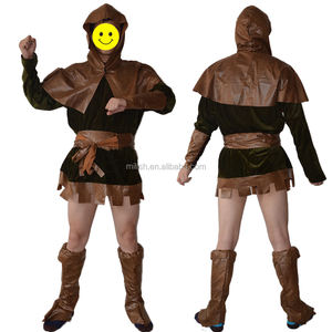 Costume da <span class=keywords><strong>Robin</strong></span> Hood per Adulti, Travestimento per Feste e Carnevale, Costume di Fantasia Ispirato a TV e Film MAB-113 - Product Image 2