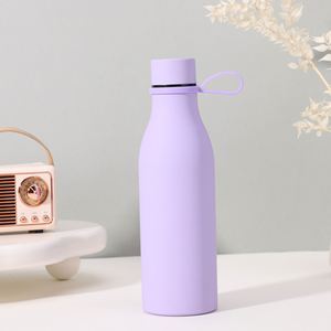 Poignée en silicone robuste pour bouteille isotherme, fixation flexible pour les acheteurs mondiaux de bouteilles sous vide à petite ouverture - Product Image 6