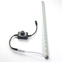 Minicontrolador de interruptor de atenuación en línea para tira de luces LED de un solo Color, DC12V 24V