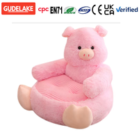 Fauteuil Poire en Peluche pour Enfants, Coussin de Sol, Canapé Paresseux, Certifié CE CPC, Personnalisable, OEM, En Stock