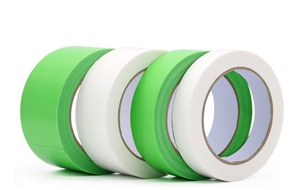 Ruban de masquage à peinture unique vert écologique facile à déchirer autocollant adhésif acrylique activé par l'eau matériau PE - Product Image 2