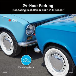 <span class=keywords><strong>Telecamera</strong></span> <span class=keywords><strong>per</strong></span> <span class=keywords><strong>Auto</strong></span> con GPS, Risoluzione Full HD 2K 1600p, Wi-Fi |   Localizzatore GPS con Visione Notturna, ADAS e Altoparlante Integrato, Angolo di Visione 130 Gradi - Product Image 6