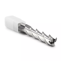 MTSTOOLS Fraise à queue carrée en carbure de tungstène HRC45 de haute qualité, 3 dents, pour fraisage de face, outil CNC, OEM, fraisage en montée, non revêtue