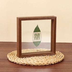 Doppelseitiger Blattförmiger Öko-Freundlicher MDF-Bilderrahmen mit Individuellen Farben und Präsentationsfunktionen - Product Image 5