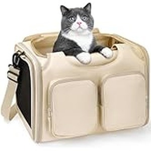 Lightweight Crossbody Pet Carrier - Breathable Handheld Bag for Small & Medium Dogs - Product Image 6